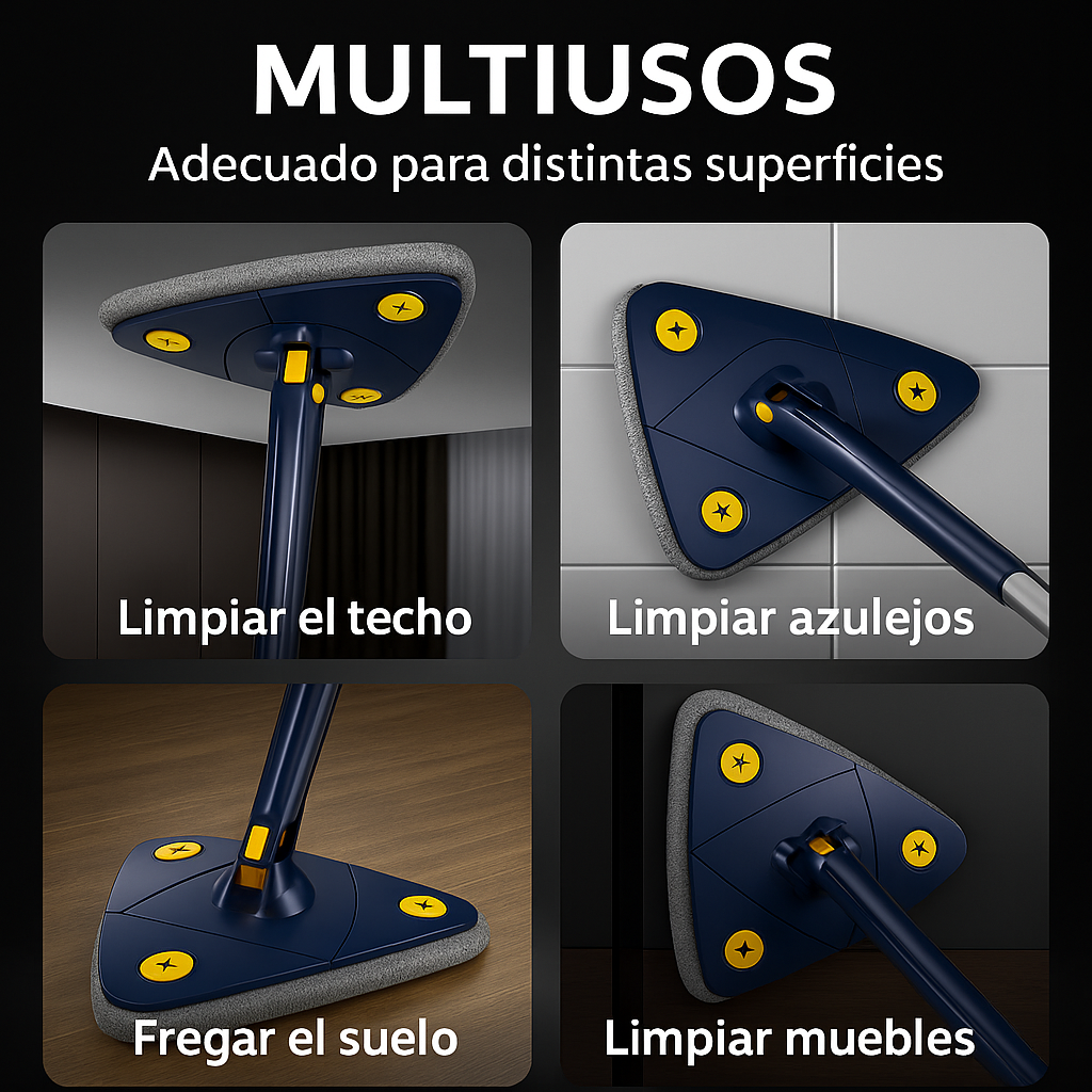 FREGONA TELESCOPICA 360º AUTOESCURRIBLE